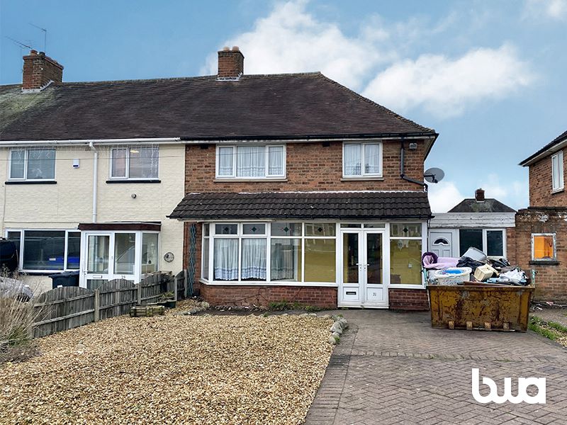 3 bedroom end terraced house in Sutton Coldfield Property auctions Bond