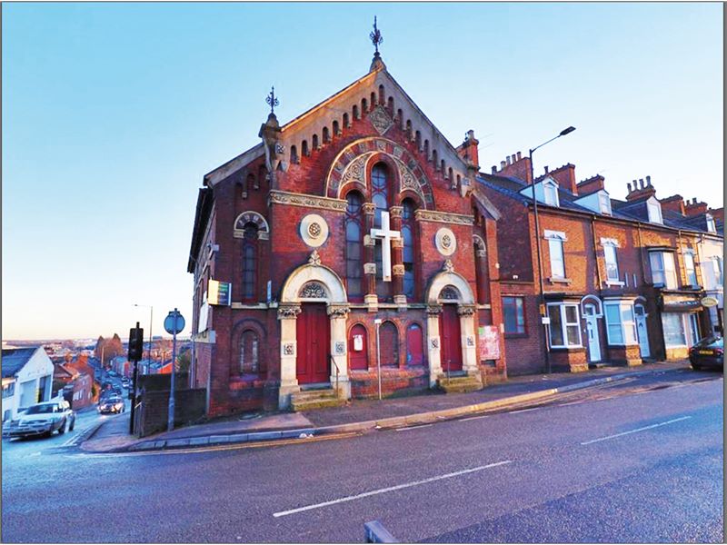 Former Methodist Church in Doncaster Property auctions Bond Wolfe