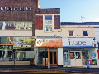 Mid terraced retail property in Tunstall