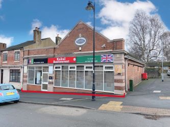 Freehold restaurant premises in Stoke on Trent