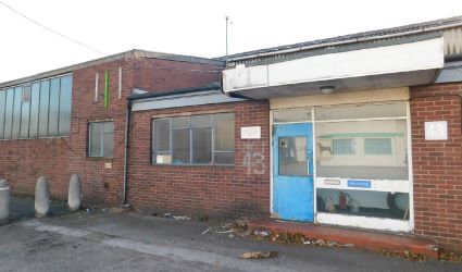 Vacant industrial unit in Smethwick