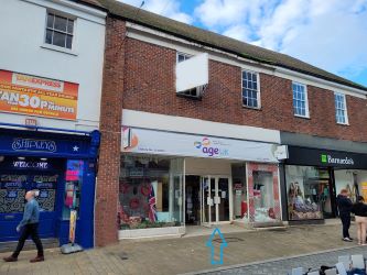 Freehold retail unit in Bromsgrove. 