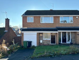 3 Bedroom semi detached property in Halesowen