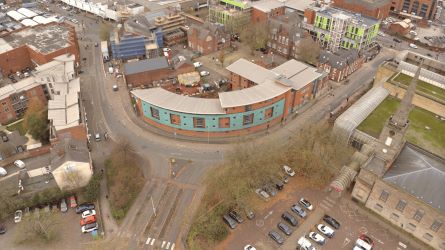 A substantial purpose built block of 30 self contained flats situated in Wolverhampton City Centre