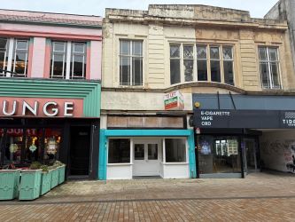 Freehold vacant city centre retail premises with uppers in Wolverhampton 