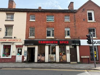 Freehold town centre restaurant/takeaway in Tamworth