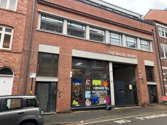 A long leasehold retail/office unit in the Jewellery Quarter, Birmingham