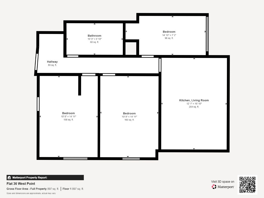 Flat 36 West Point, Hermitage Road, Edgbaston, Birmingham, B15 3US