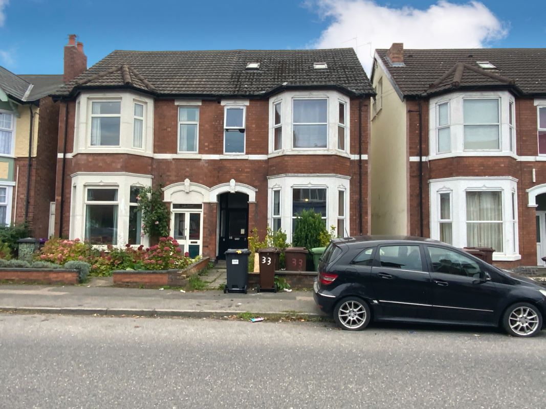 Semi detached investment property of six self-contained flats in Wolverhampton