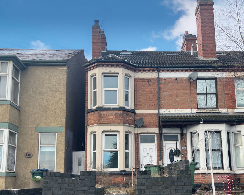 3 bedroom Victorian end terraced house in Coventry