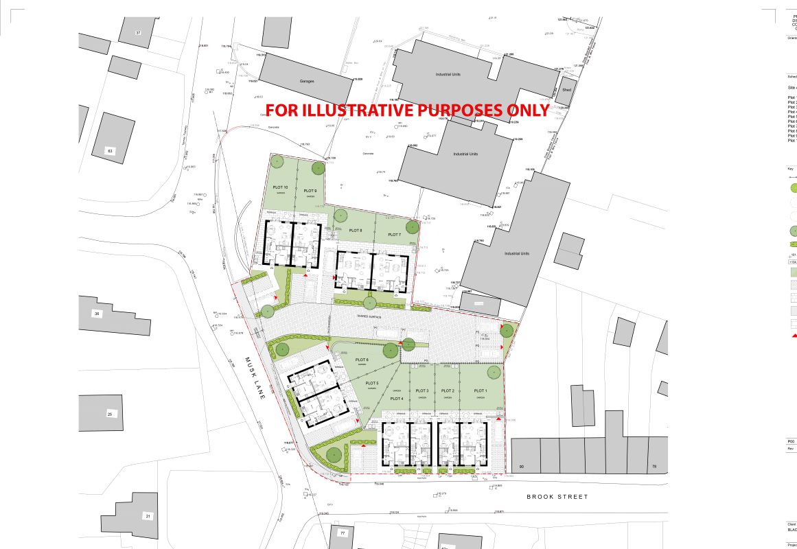 Plot of land in Lower Gornal