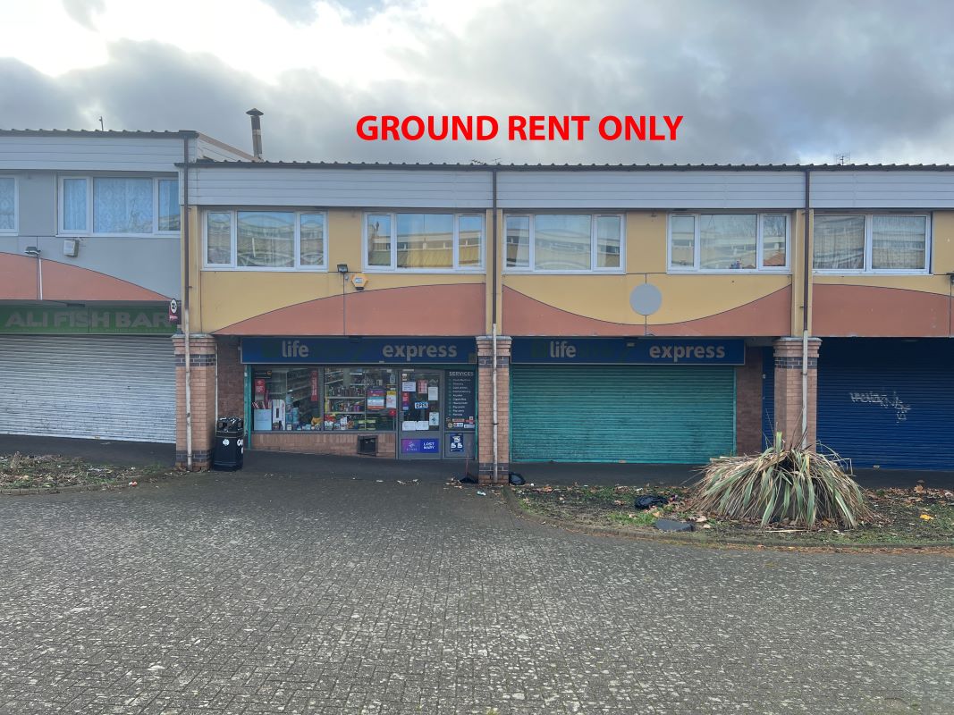 Two freehold interests in Birmingham being sold of behalf of Birmingham City Council