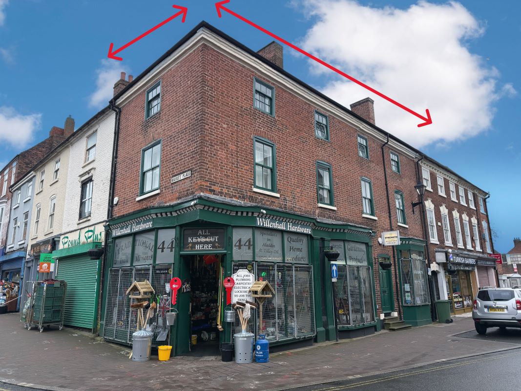 Mixed used investment property in Willenhall