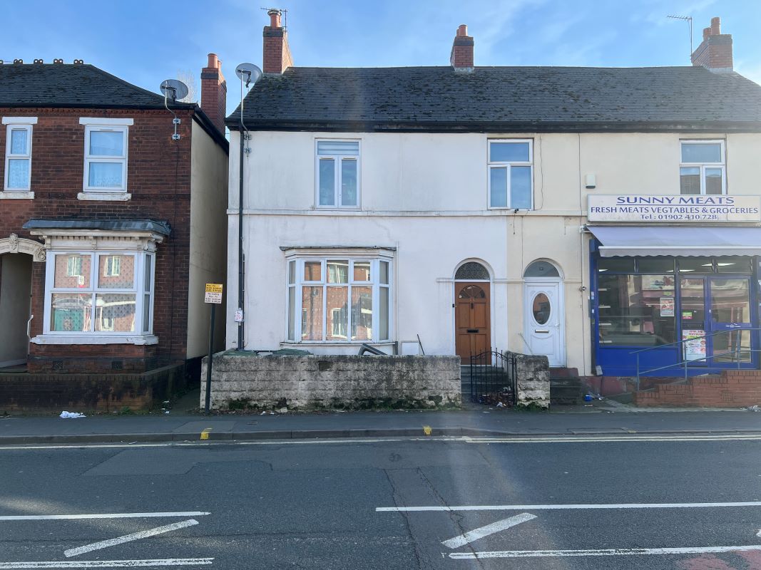 A semi detached house, converted into two self-contained flats in Willenhall
