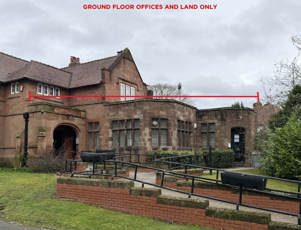 Ground floor former cemetery offices in Weoley Castle
