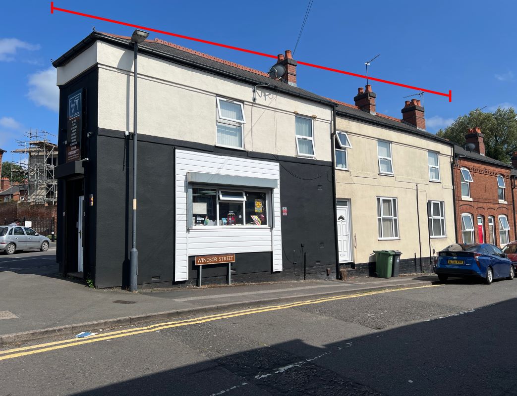  Freehold mixed use investment property in Walsall