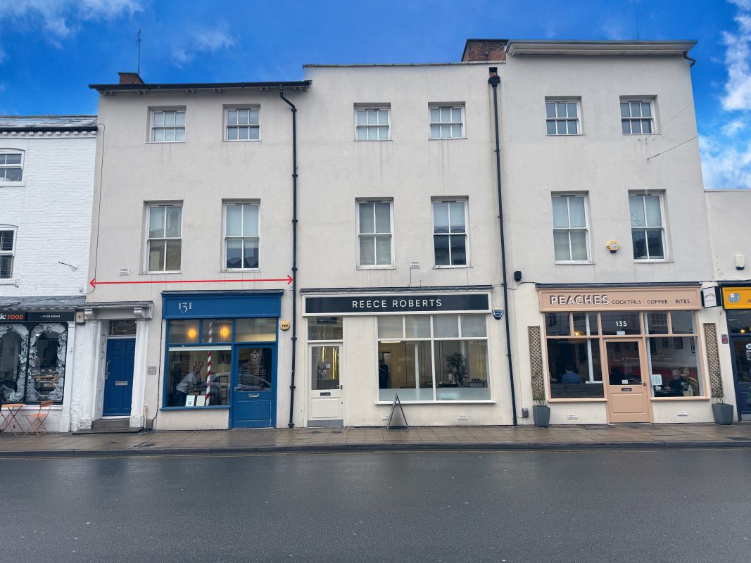 Retail investment property in Leamington Spa