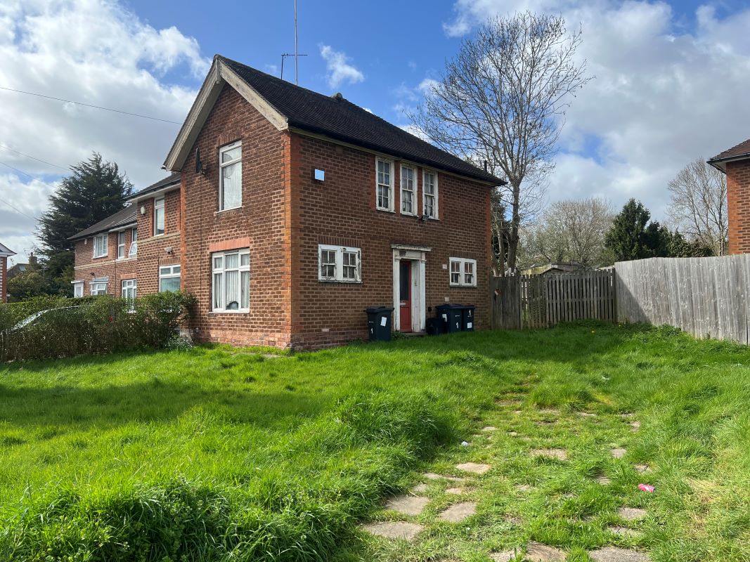 3 bedroom semi detached house in Stechford, which may have development potential, subject to obtaining the necessary planning consents