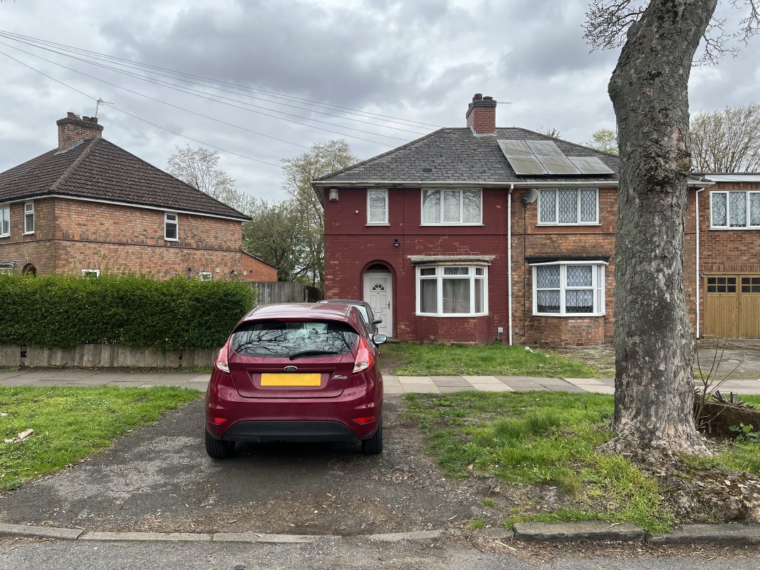 2 bedroom semi detached property in Stechford. 