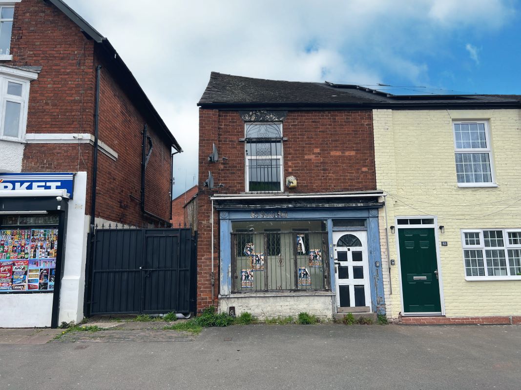 A mixed use property in Rugeley 