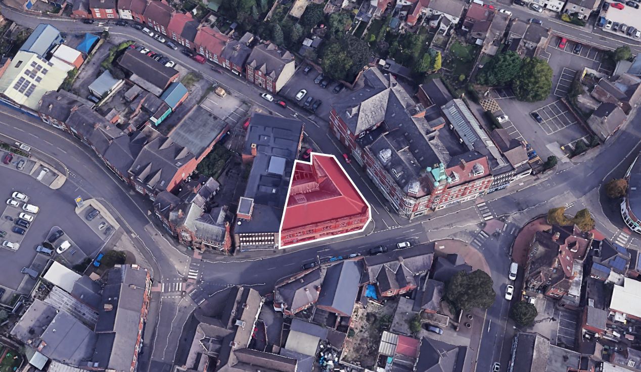 Freehold block of 4 fully let self contained apartments in Ripley
