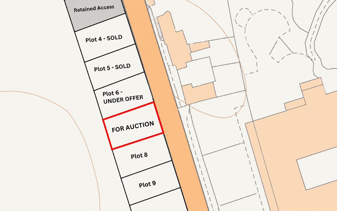 A Vacant Freehold Parcel of Land in Shropshire