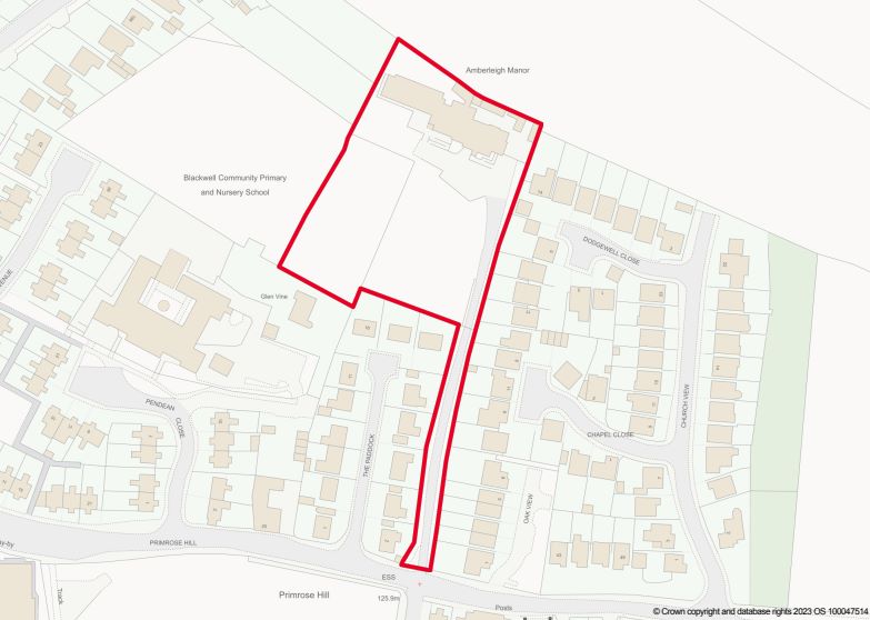 A detached 40 bedroom care home development site with planning for 28 new homes.