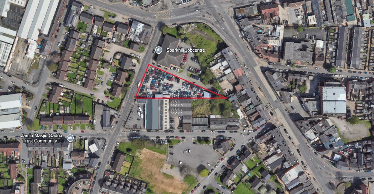 Freehold vehicle sales site in Sparkbrook