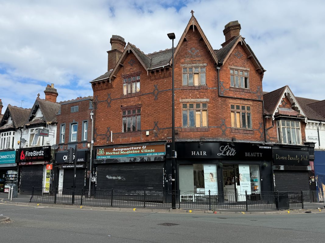 A part commercial investment/ part vacant property in Smethwick