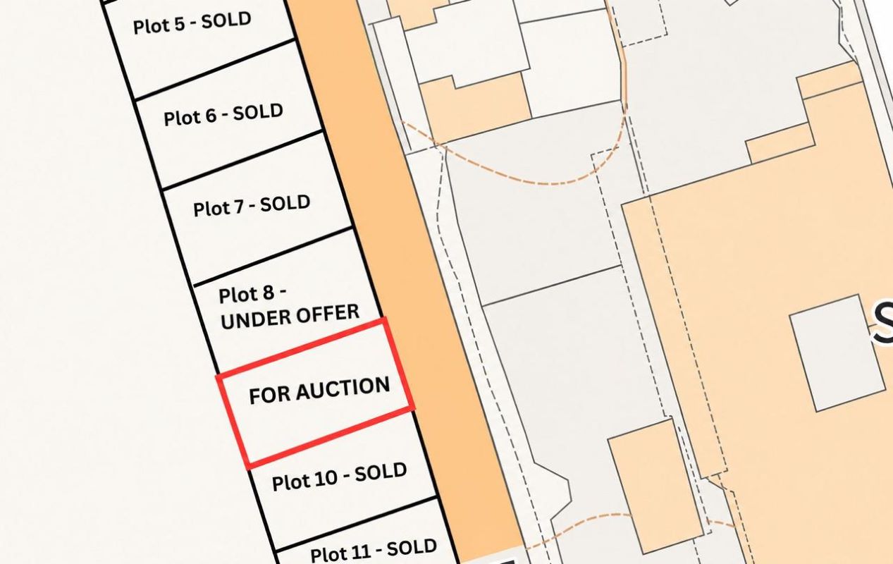 A Vacant Freehold Parcel of Land in Shropshire