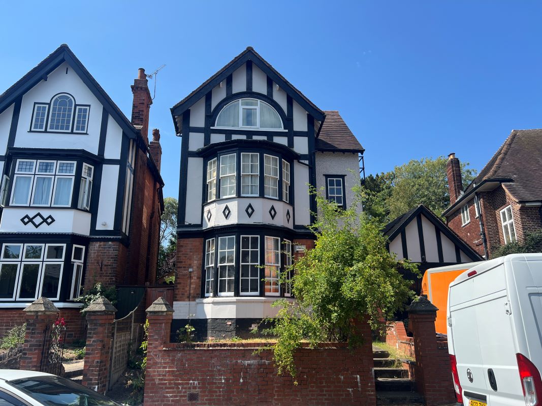 A three storey detached property in Edgbaston