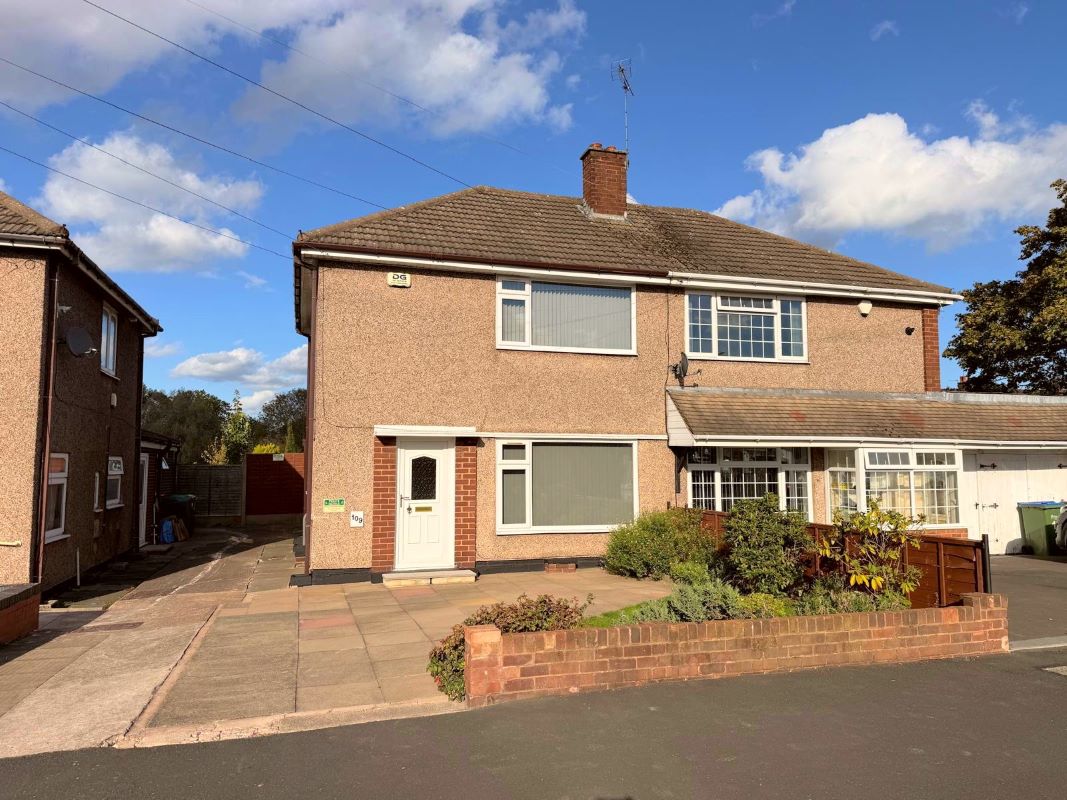 2 bedroom semi detached property in Wednesbury 
