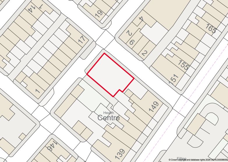 Land with planning permission for 2 houses in Accrington                                 