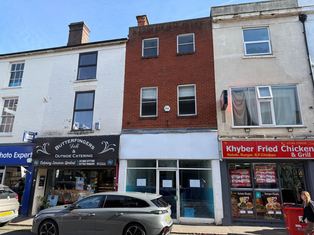 A vacant and spacious retail unit within Stourbridge town centre