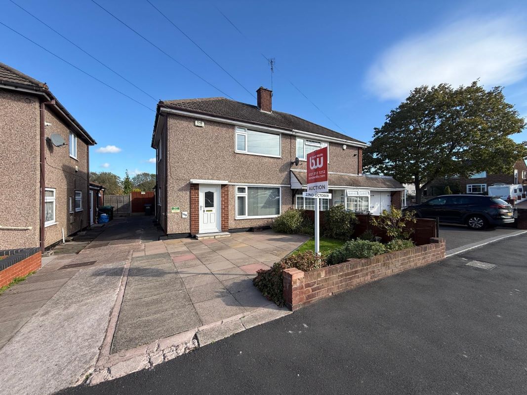 2 bedroom semi detached property in Wednesbury 