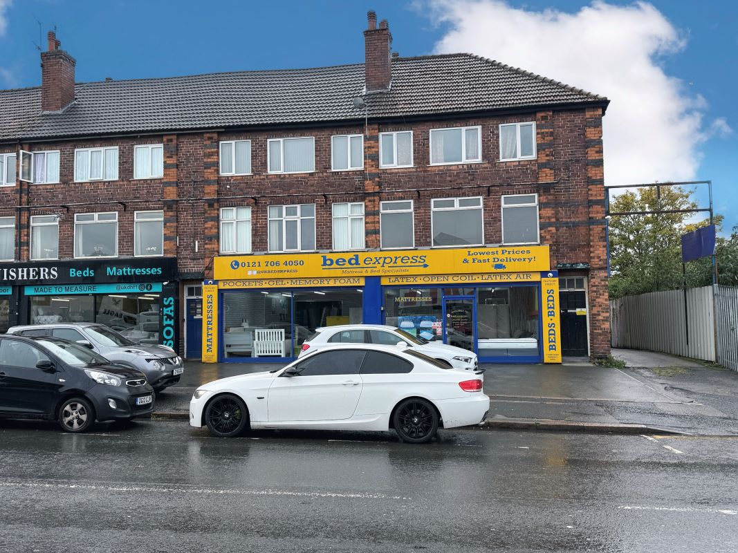 Double fronted retail shop in Tyseley