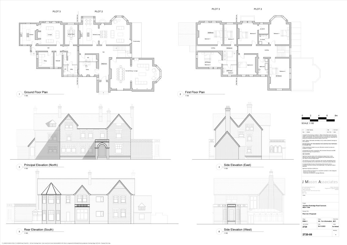 Plots 2 & 3, Rokholt, 123 New Penkridge Road, Cannock, Staffs, WS11 1HN