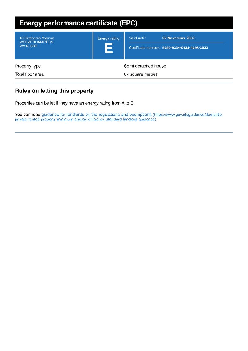 10 Crathorne Avenue, Wolverhampton, West Midlands, WV10 6BT
