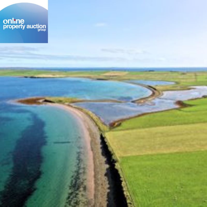 Prime Idyllic Plot of Land with Sea View Located on Picturesque Orkney Island