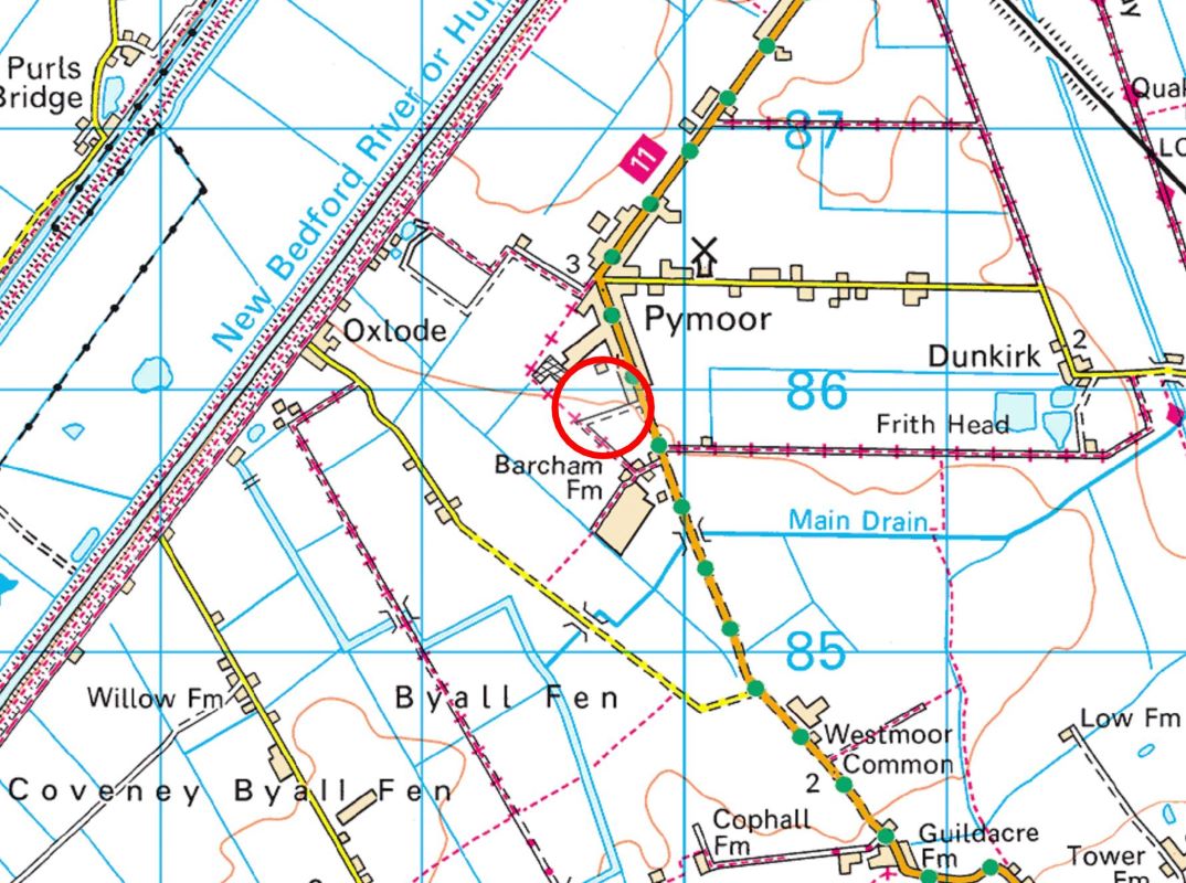 6.21 acres of land to rear of Main Street, Pymoor, Ely, Cambridgeshire, CB6 2DY