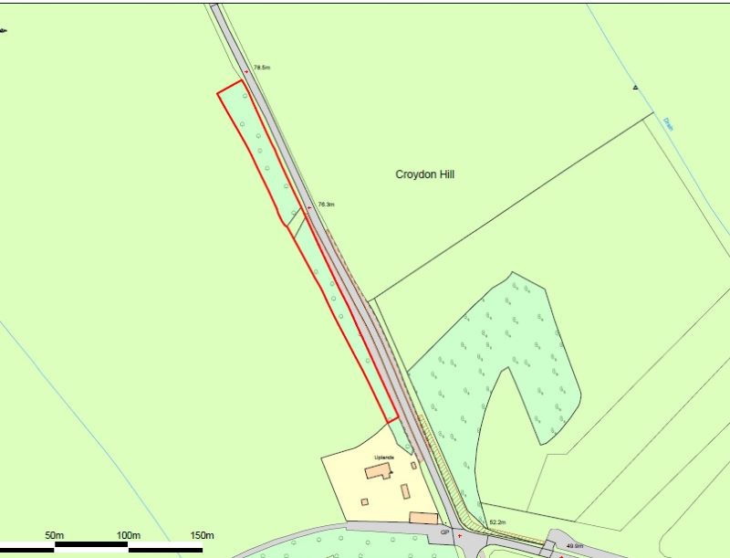 0.81 acre woodland at Croydon Hill, Croydon, Royston, Hertfordshire, SG8 0DZ