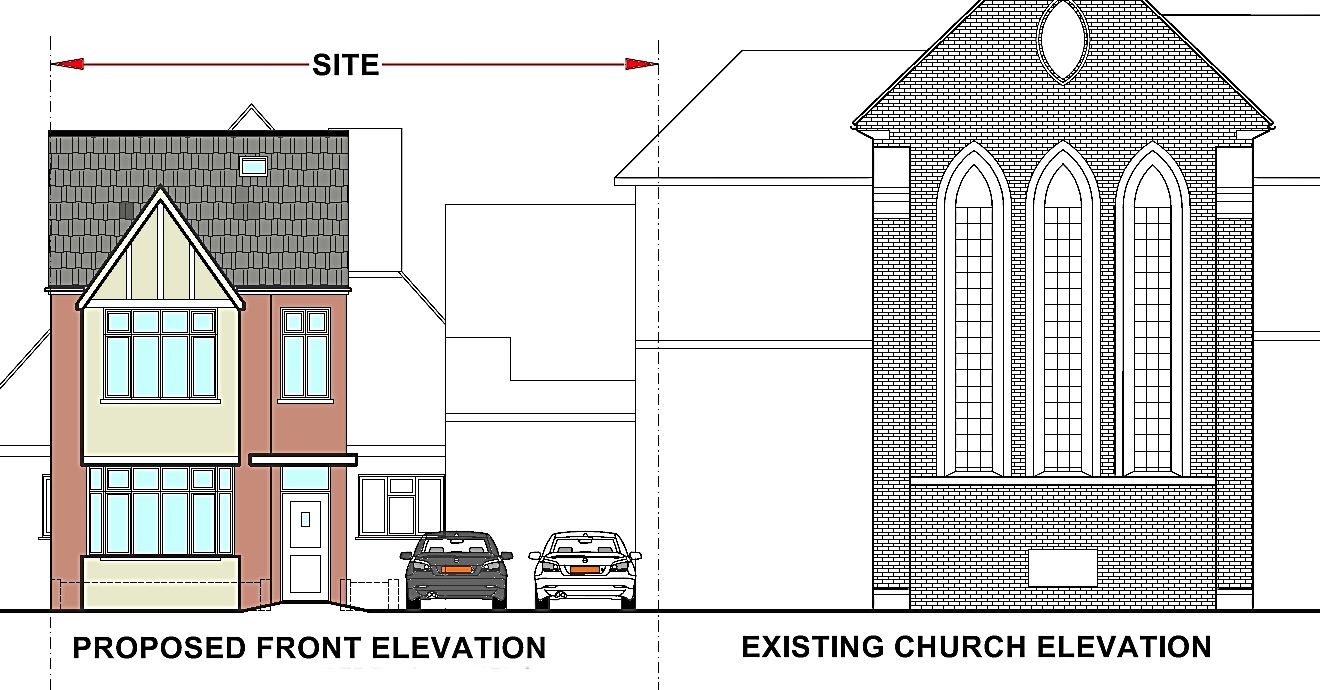 Land at St Andrews Church, Westborough Road, Westcliff-on-Sea, Essex, SS0 9PP