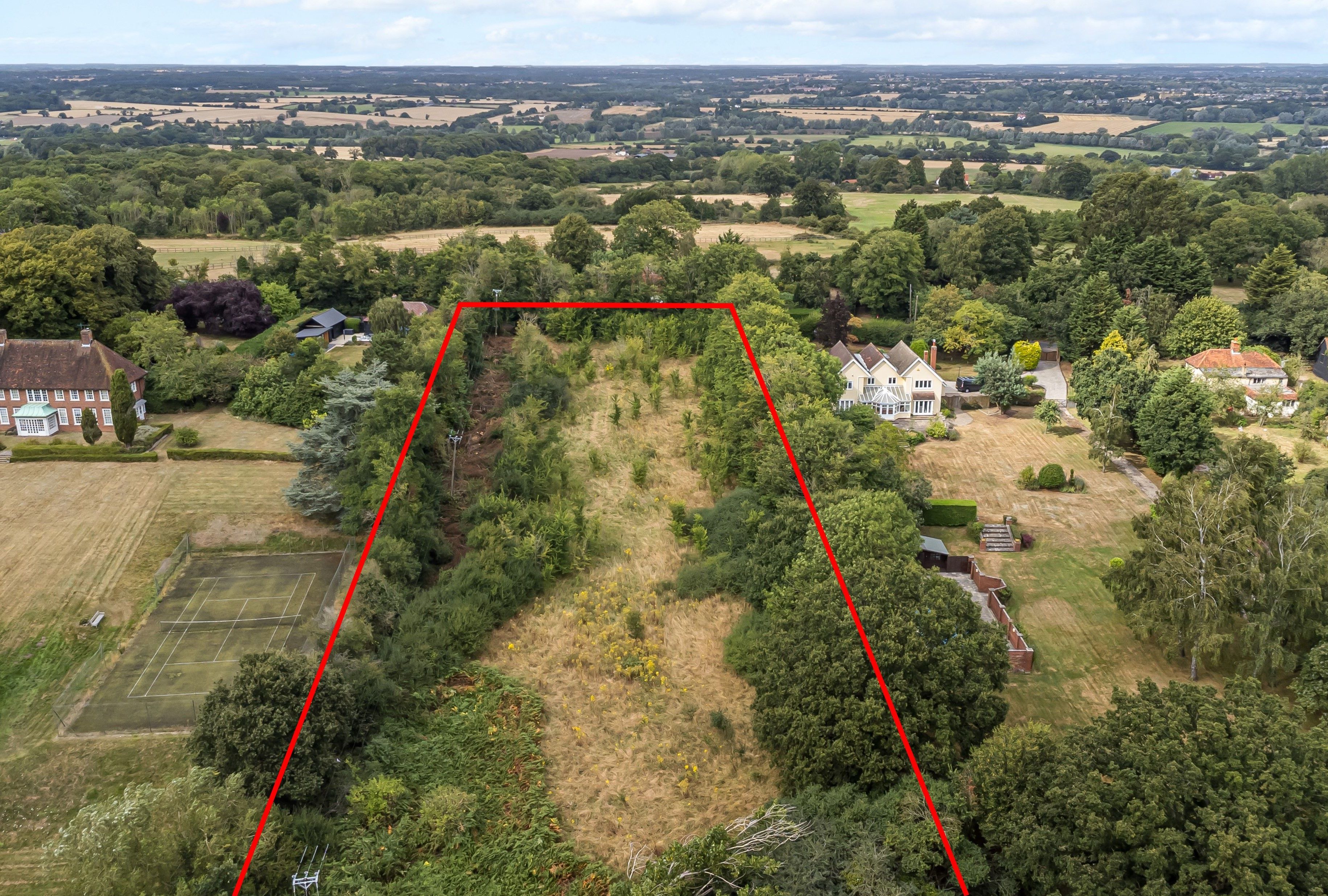 Land on the east side of High Bushes, Spring Elms Lane, Little Baddow, Essex, CM3 4SG