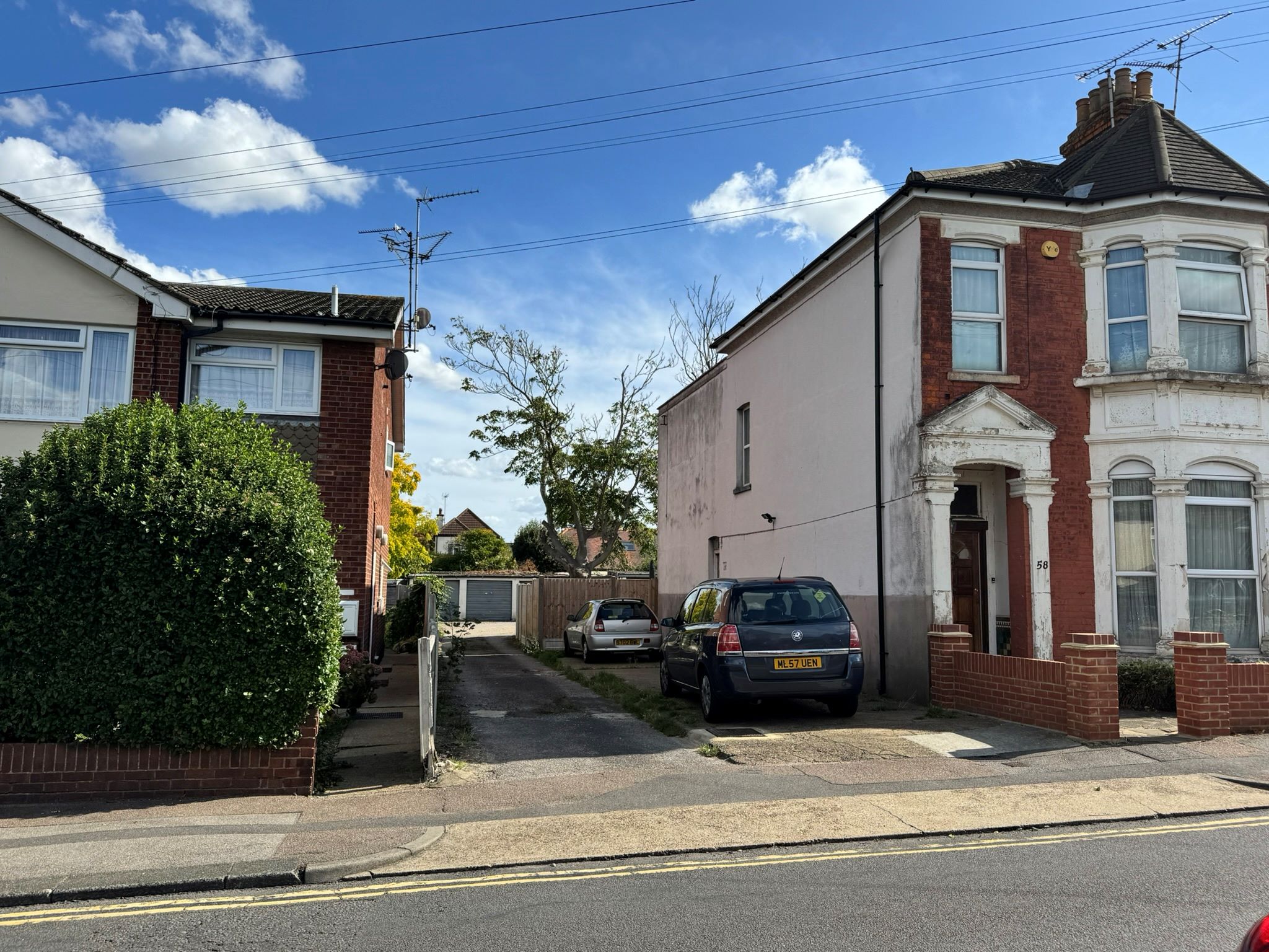 Rear of, 56-58 Elmsleigh Drive, Leigh-on-Sea, Essex, SS9 3DN