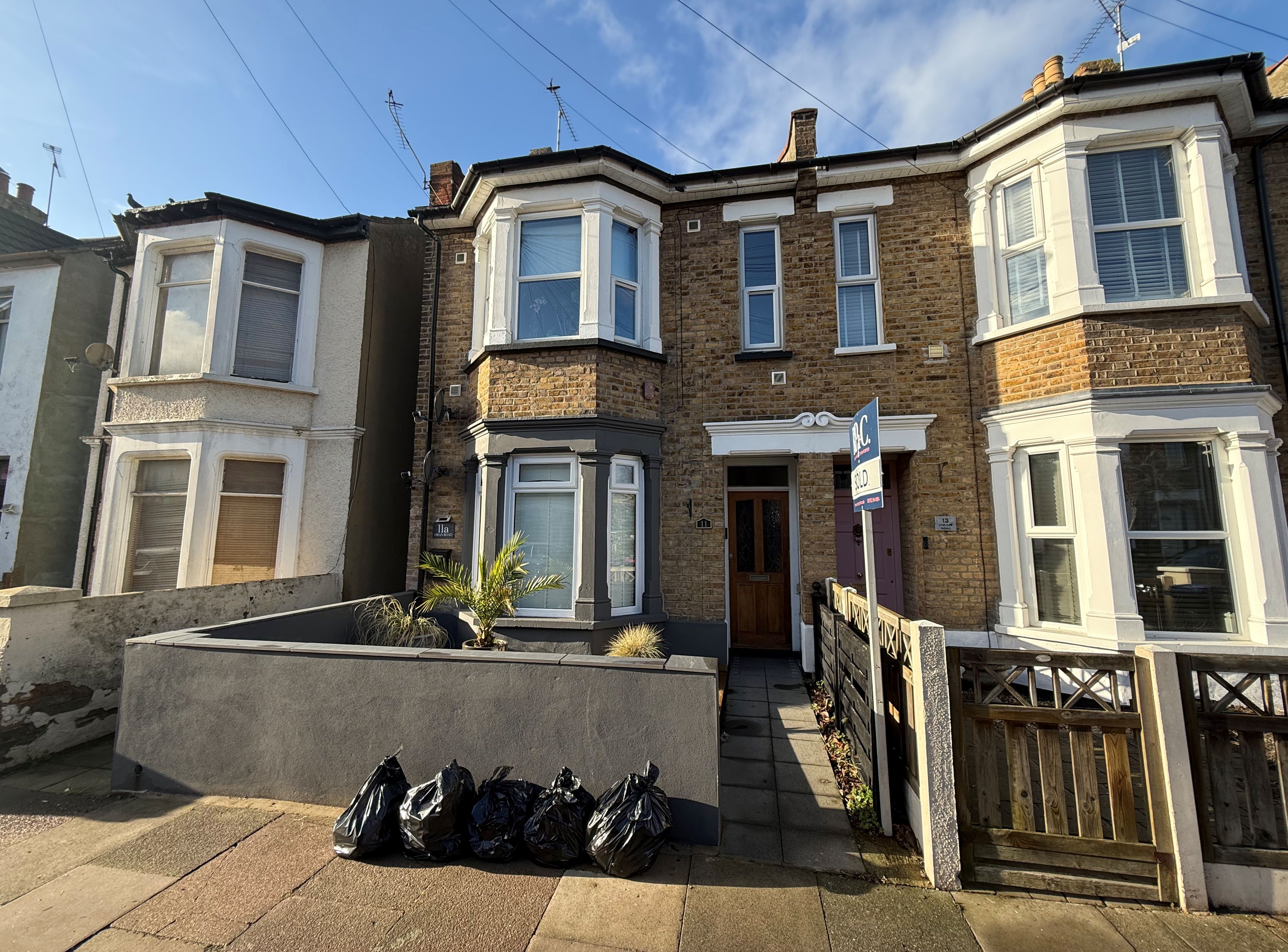 Freehold of, 11 Oban Road, Southend-on-Sea, Essex, SS2 4JJ