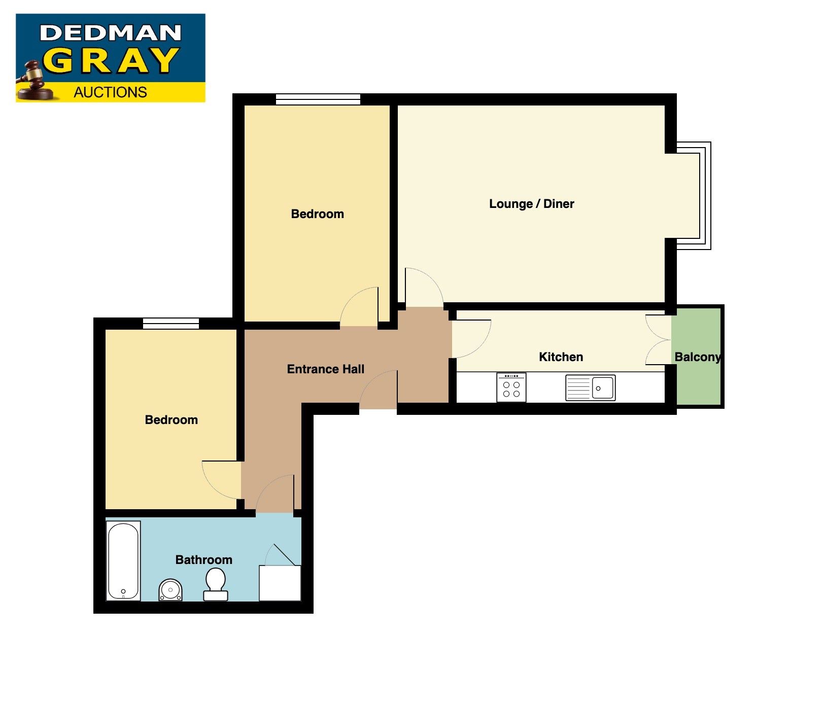 Flat 4 Millennium Court, Marine Parade West, Clacton-on-Sea, Essex, CO15 1LP
