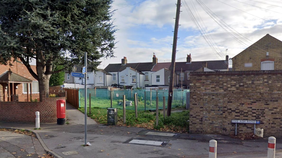 Land on the east side of, Five Ash Road, Gravesend, Kent, DA11 0RG