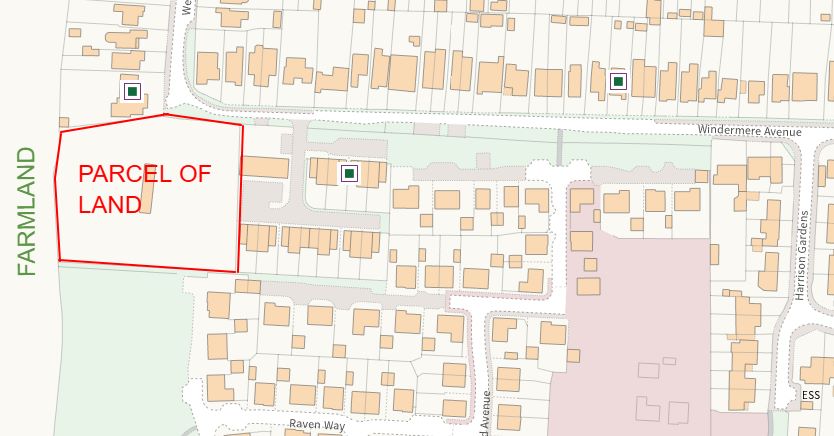 Land south side of, Windermere Avenue, Hullbridge, Essex, SS5 6JT