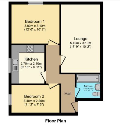 Flat 1, 154 Carlton Avenue, Westcliff-on-Sea, Essex, SS0 0QQ