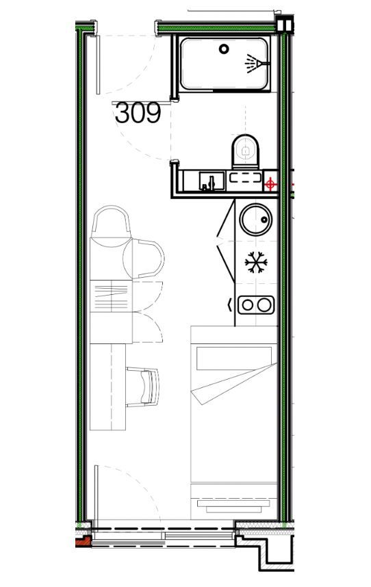 Apartment 309 Lightbox, 63 Earl Street, Sheffield, South Yorkshire, S1 4WH